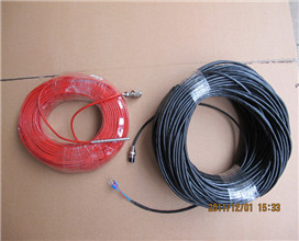 Thermal resistance silica gel wire