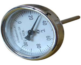 Wss-301 302 303 axial bimetal thermometer