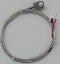 Gasket type thermal resistance / thermocouple, wire nose thermocouple / thermal resistance